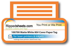 White Photo Paper