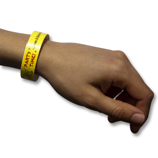 Child or Adult Laser Printable Waterproof Tyvek Wristbands