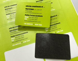 #105150 - GLOSS PERMANENT BLOCK-OUT PAPER LABEL